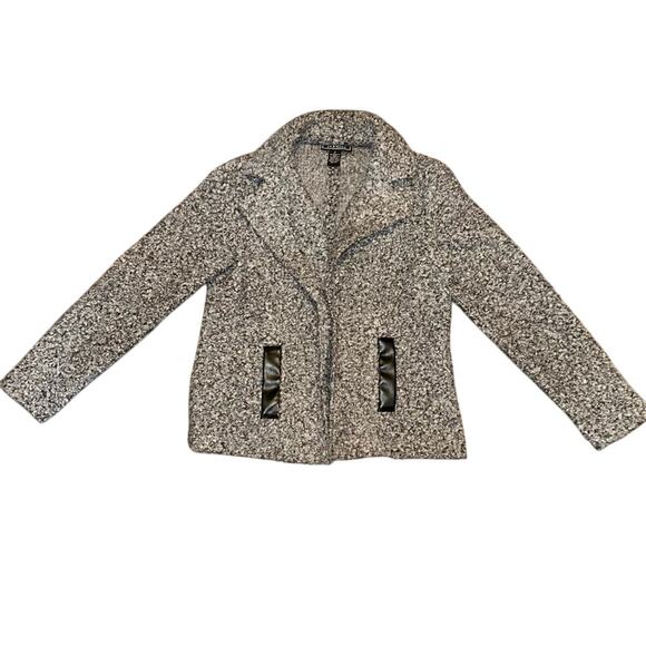 NYCC Gray Boucle Jacket, Size Small, Polyester, Women's Jacket - Picture 5 of 14